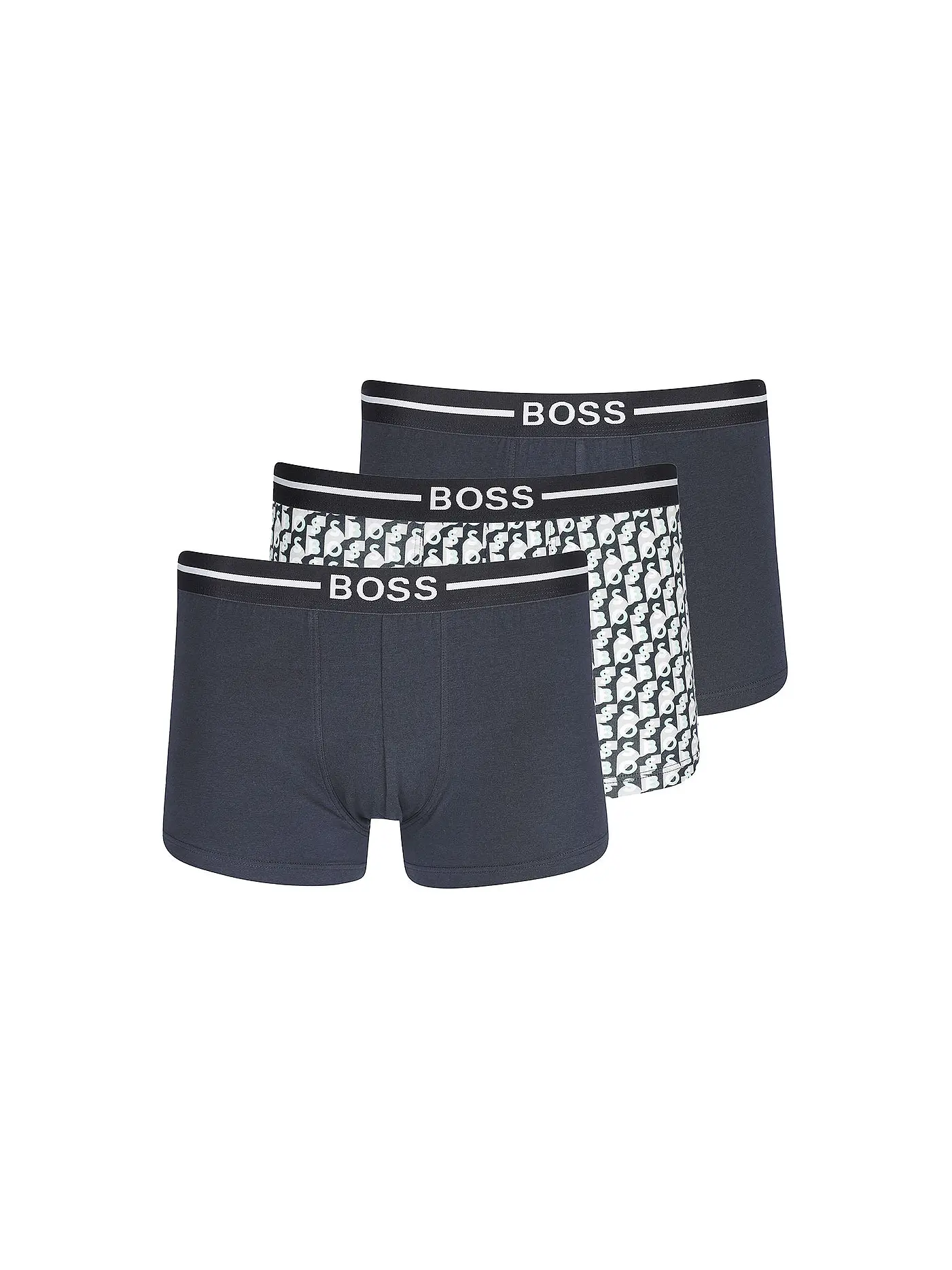 BOSS | Pants 3er Pkg. schwarz gemustert | 